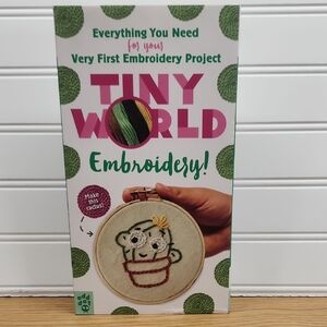 Tiny World Embroidery Kit Cactus NWT